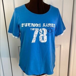 4 for $25 - Addition Elle Graphic T-Shirt with Print, Cotton blend, X (12) Large